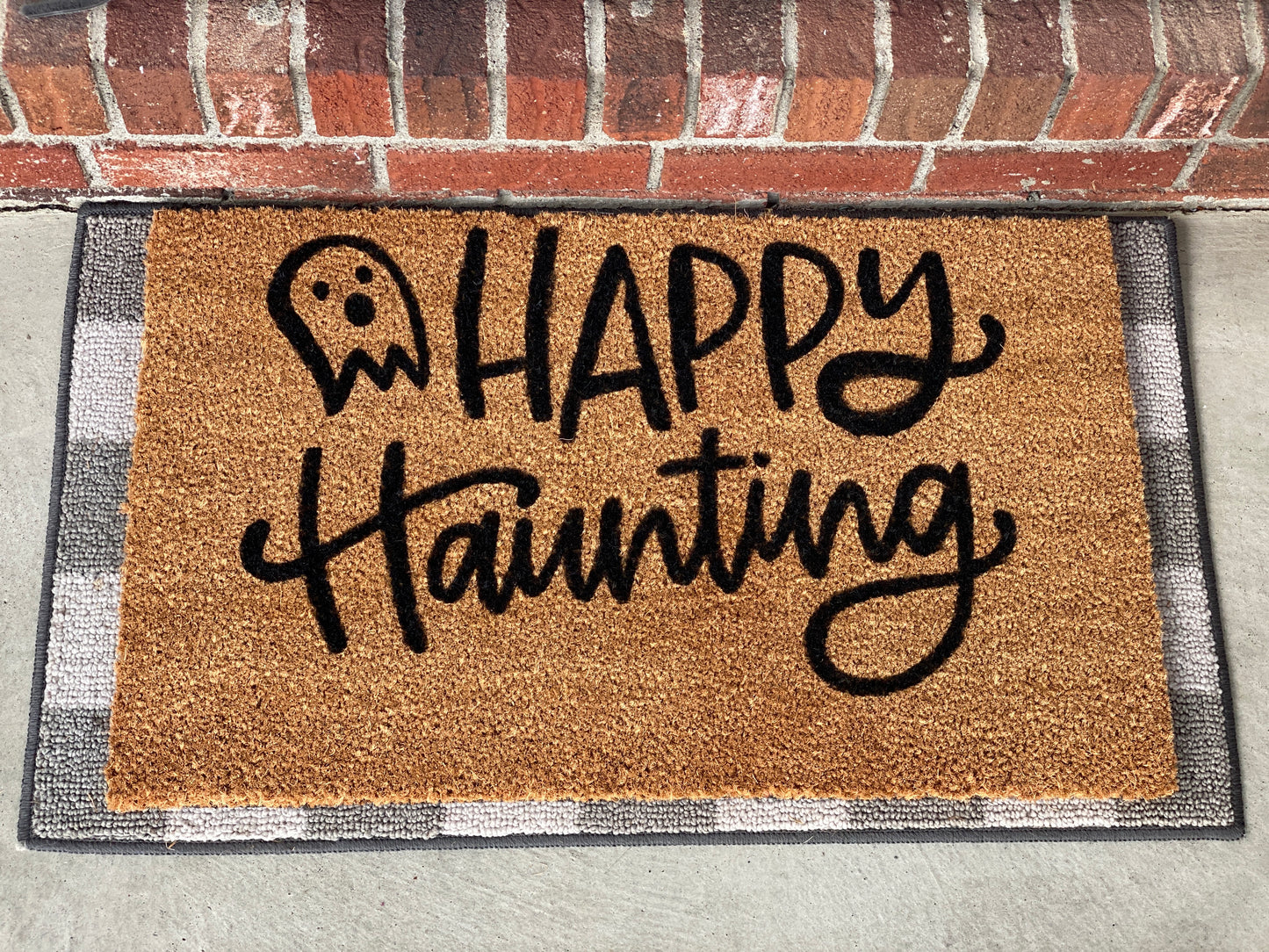 Happy Haunting Doormat