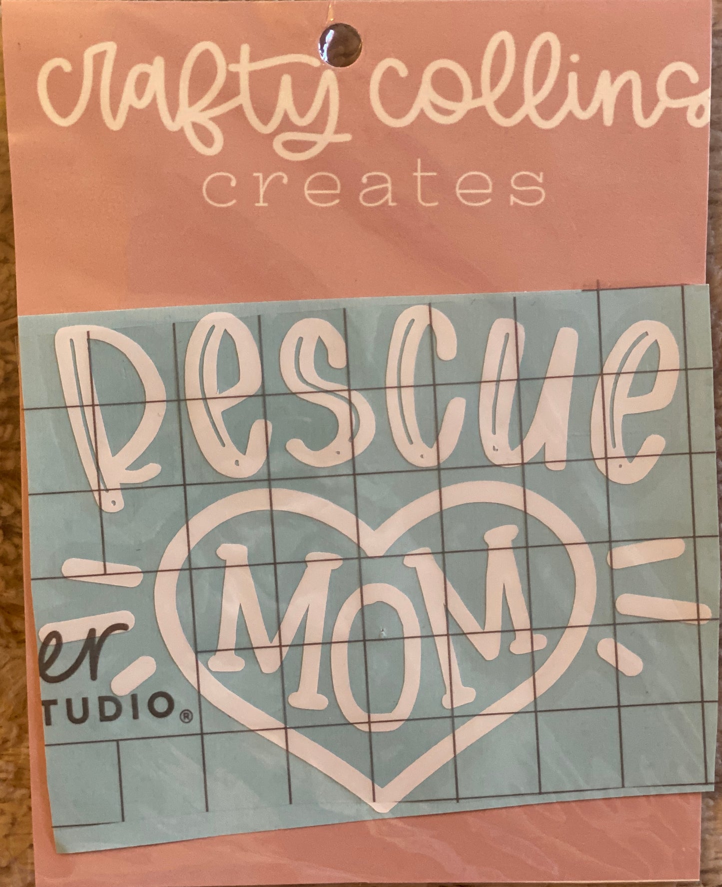 Rescue Mom Decal