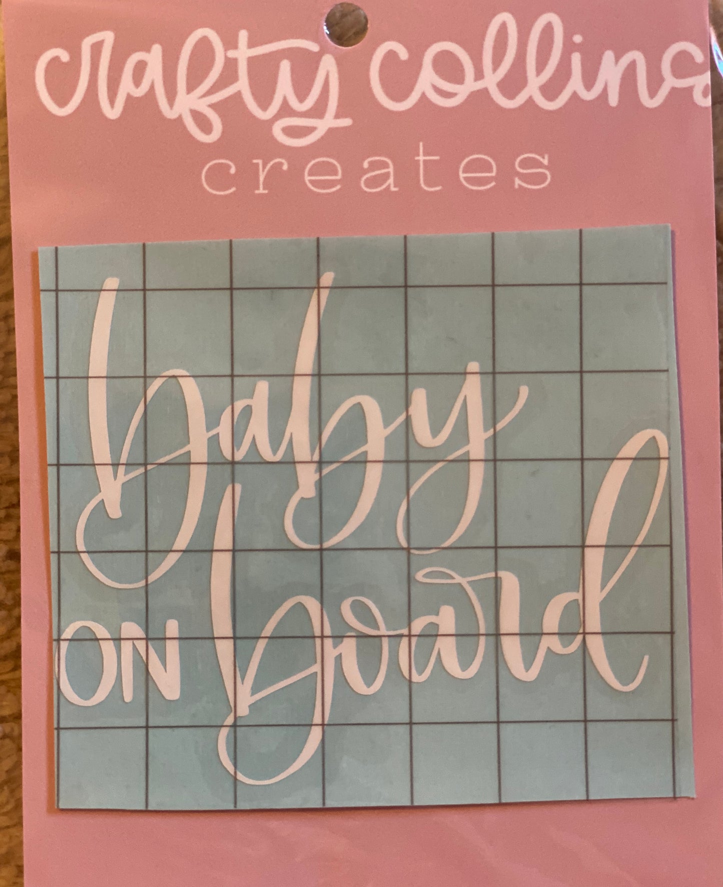 Baby on Board Decal