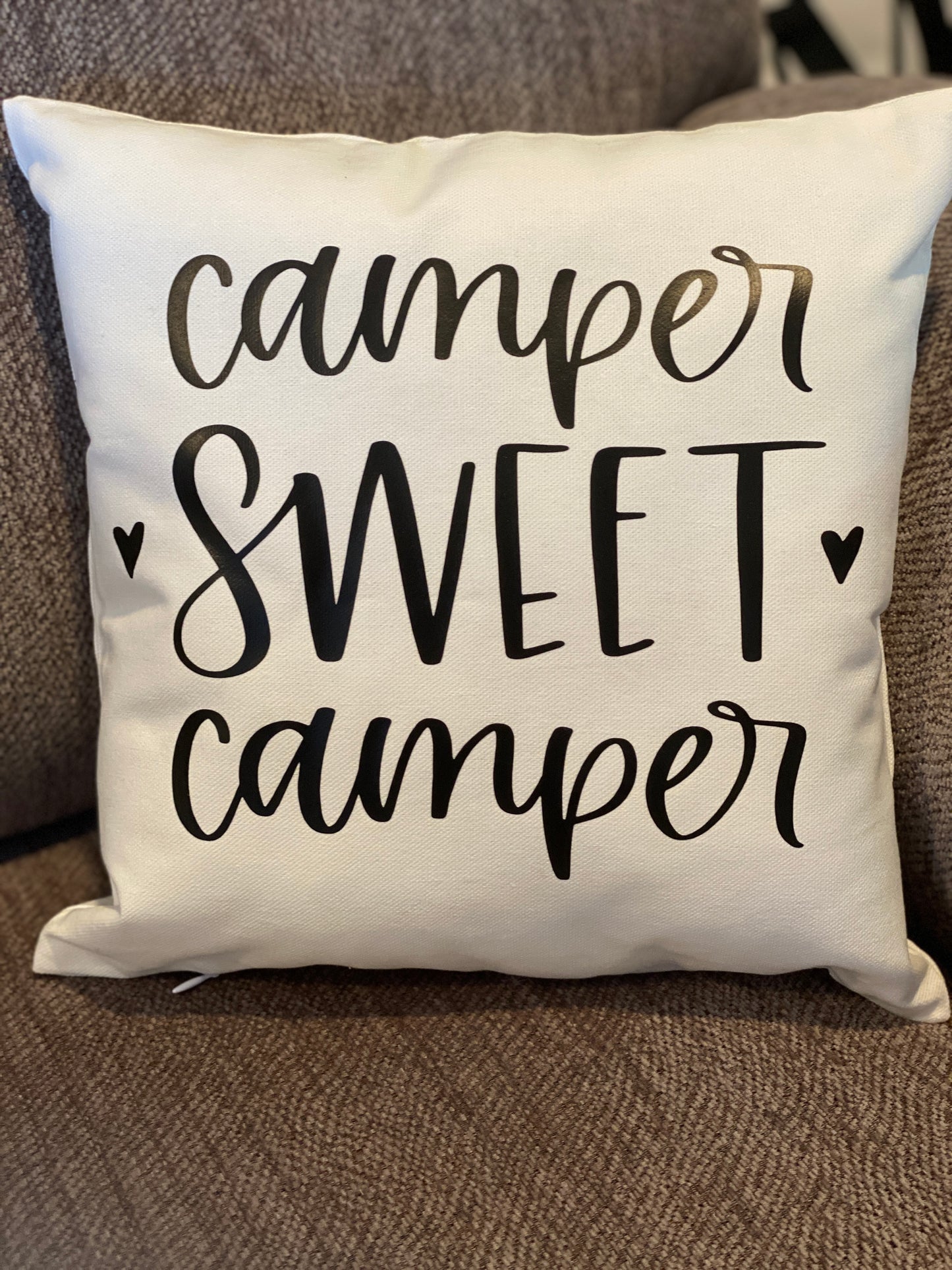 Camping Reversible Pillow