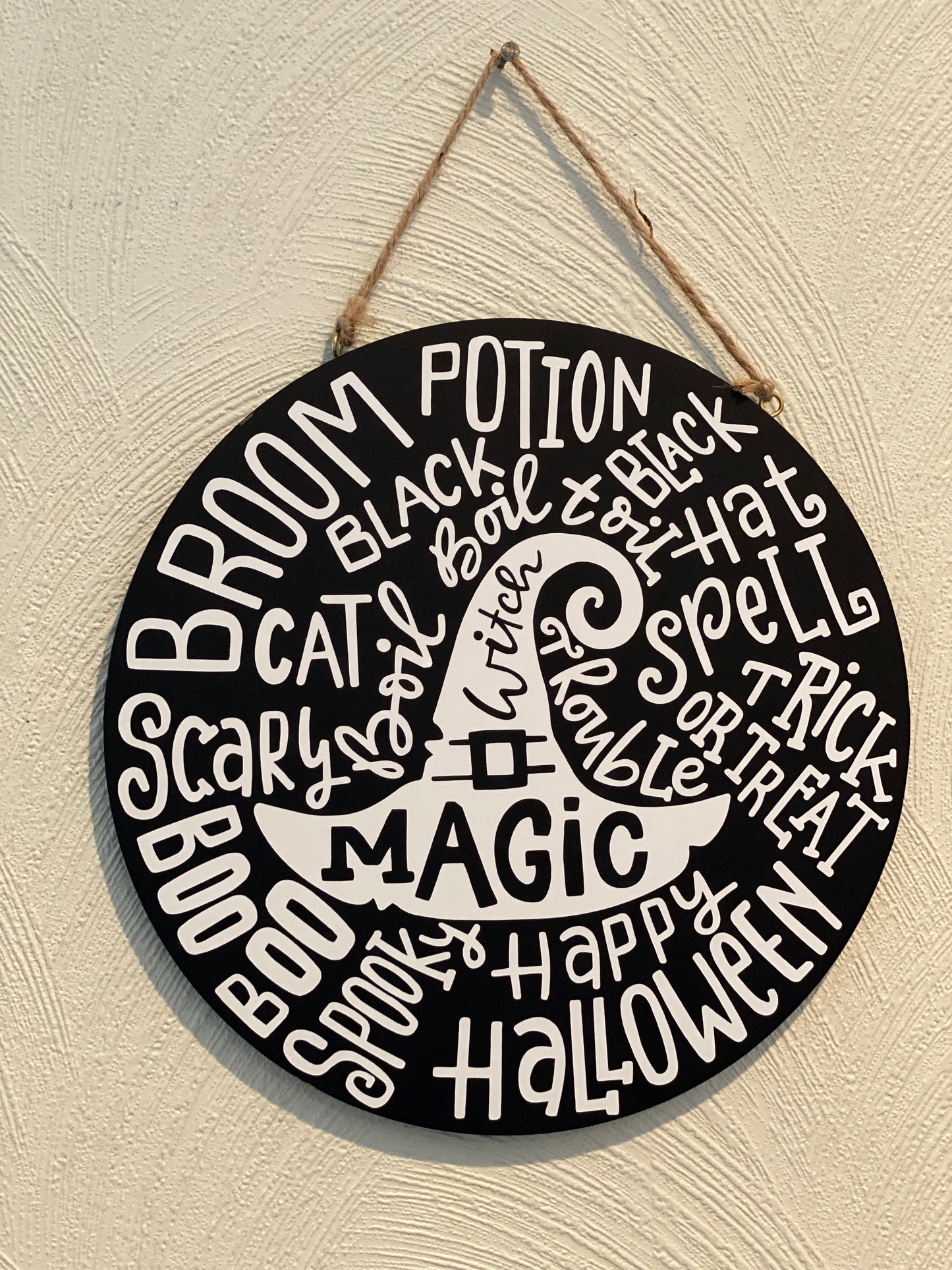 Reversible Sign - Fall is my Season/Halloween Words