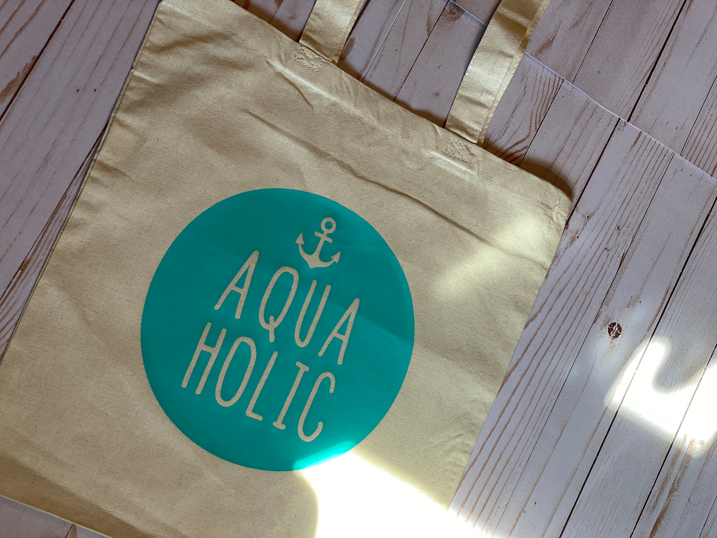 Aquaholic Tote Bag