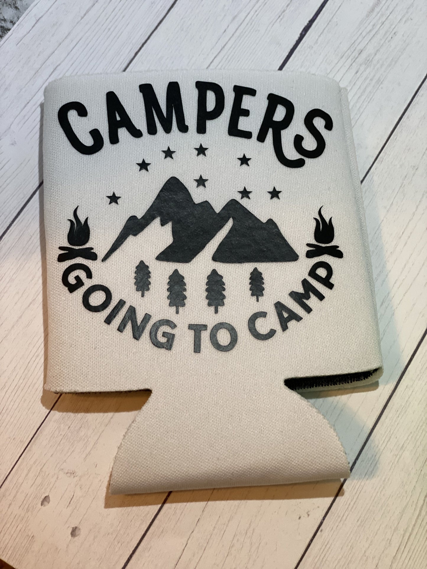 Campers Going to Camp White Standard Koozie