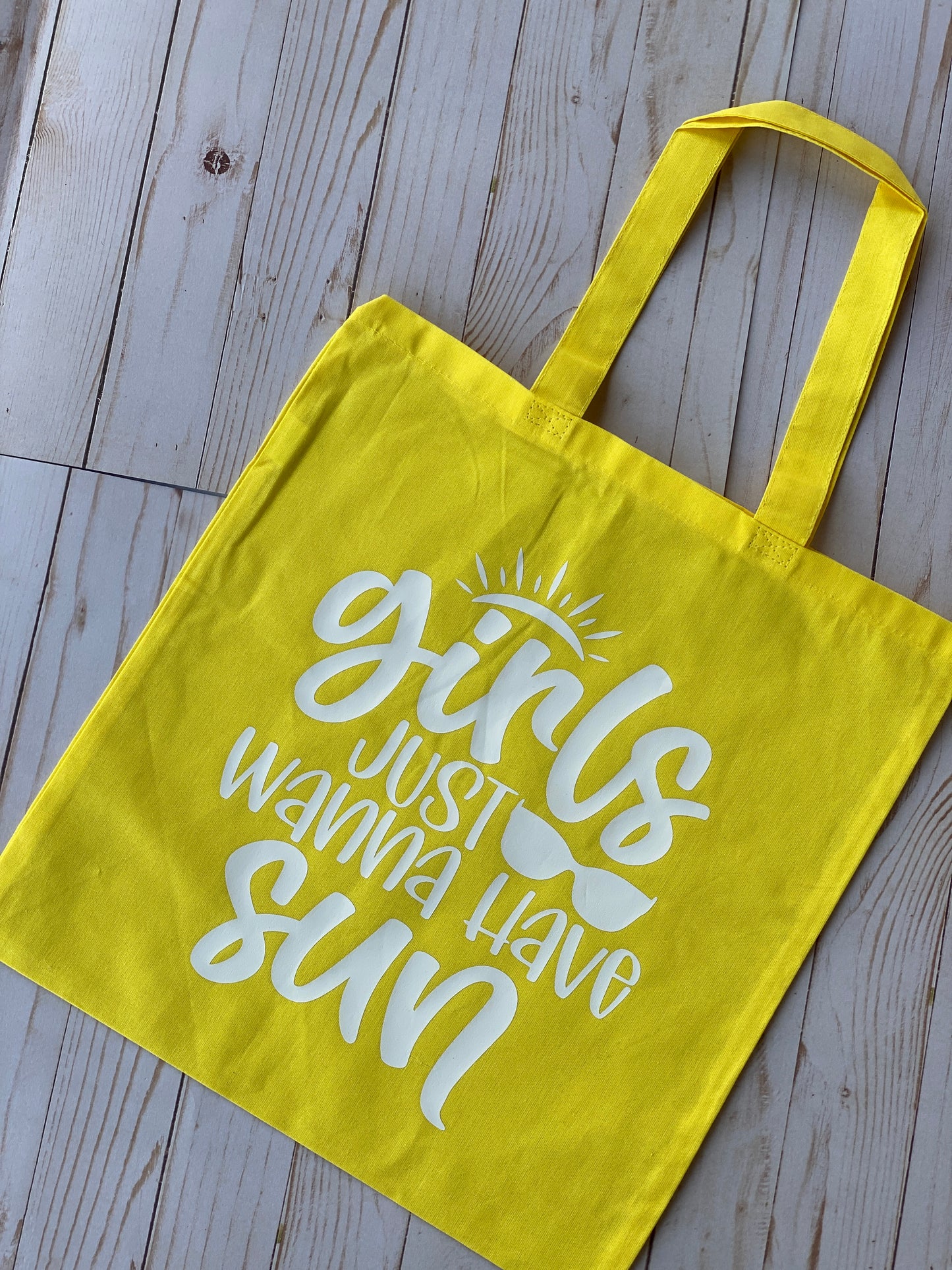 Girls Just Wanna Have Fun Tote Bag