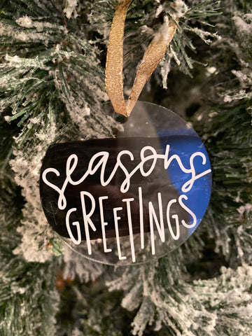 Seasons Greeting Ornament