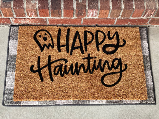 Happy Haunting Doormat