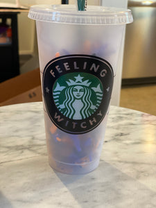 Feeling Witchy Starbucks 24 oz. Cold Cup
