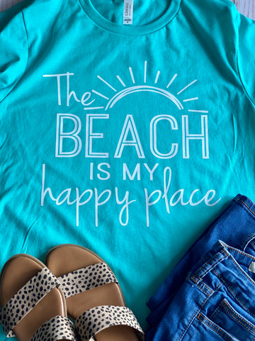 the Beach is My Happy Place Shirt