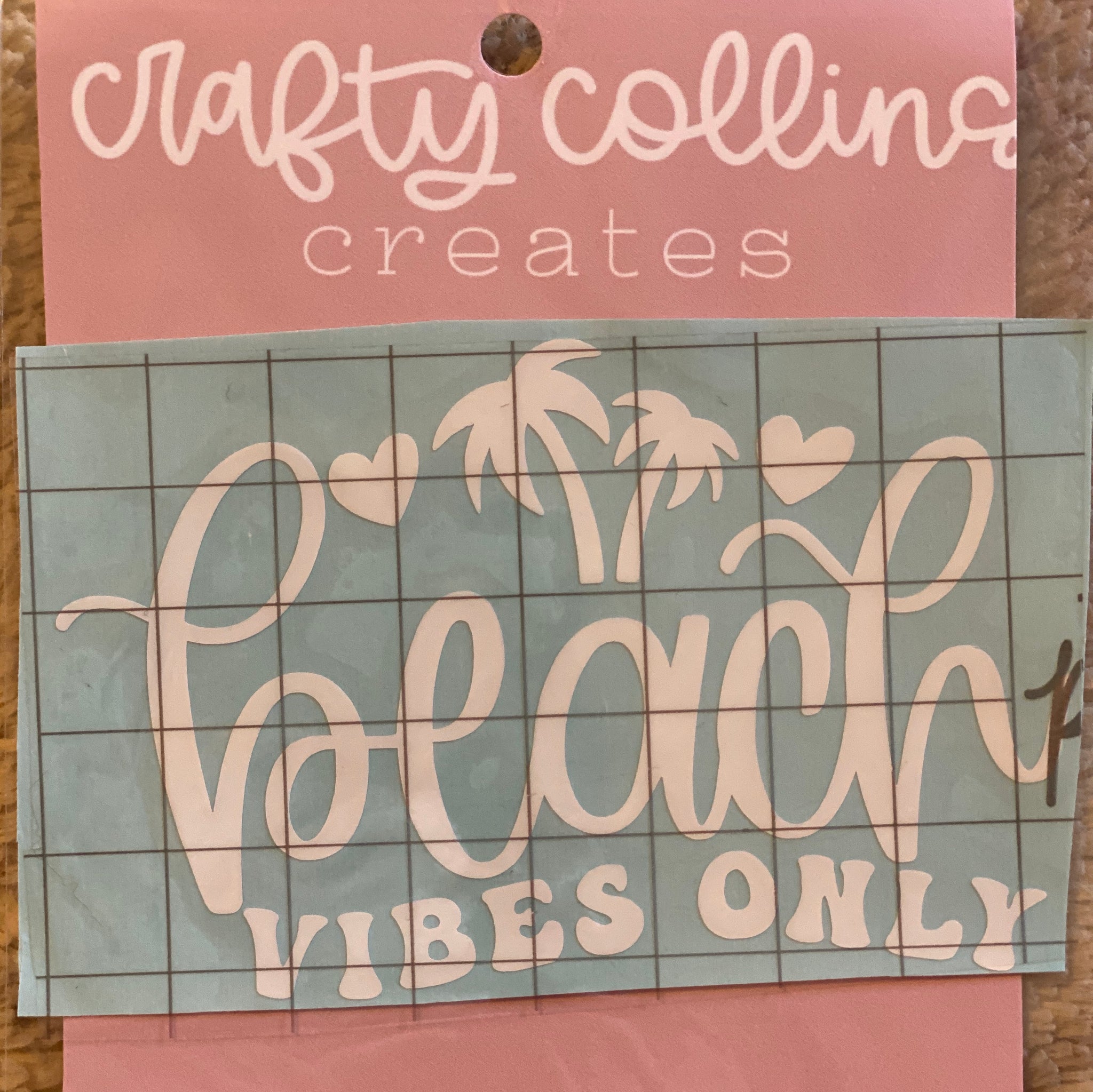Beach Vibes Only Decal