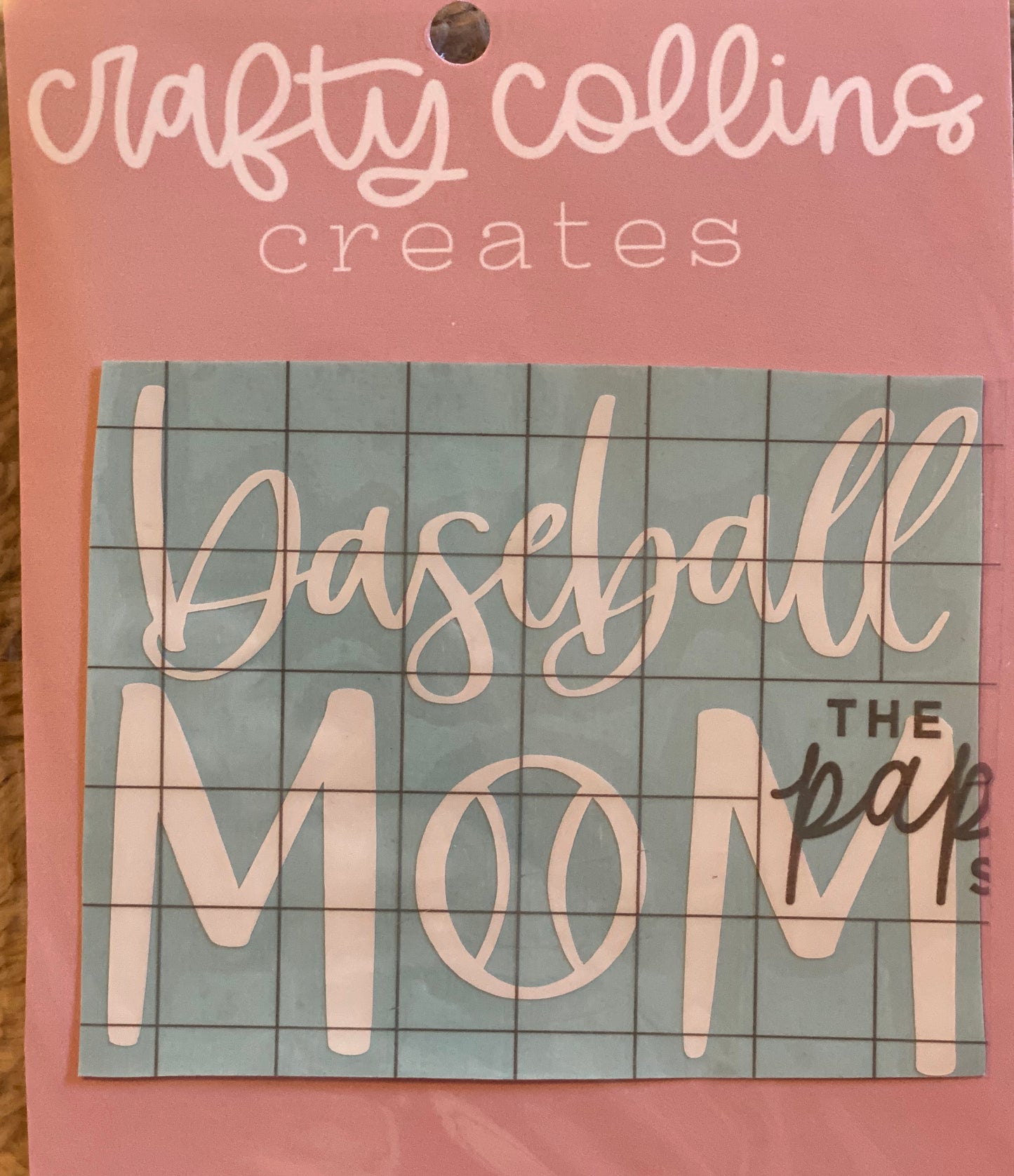 Baseball Mom Decal