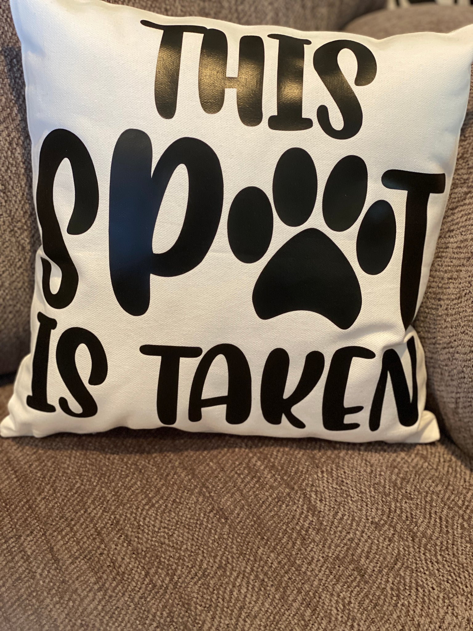 Dog Spot/Memorial Pillow