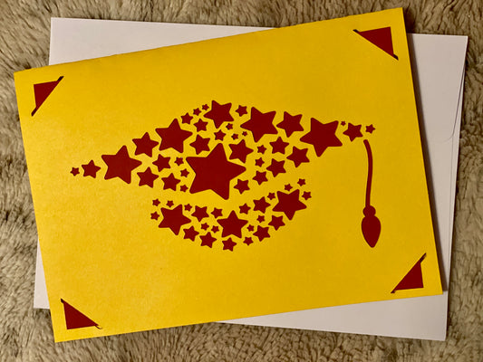 Graduation Hat Greeting Card