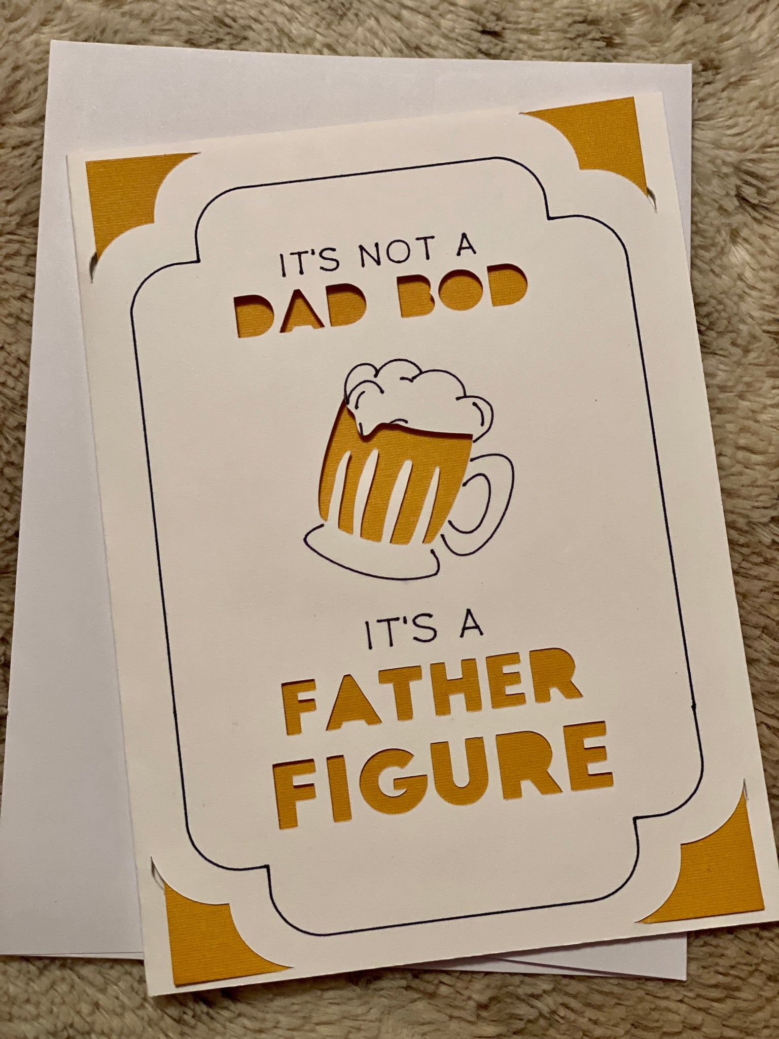 It's Not a Dad Bod Greeting Card
