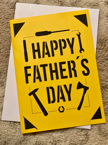 Happy Father's Day Tool Greeting Card