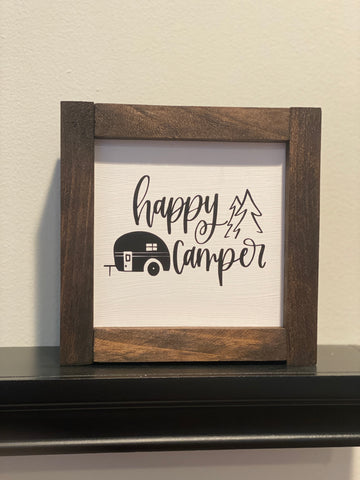 Happy Camper Sign