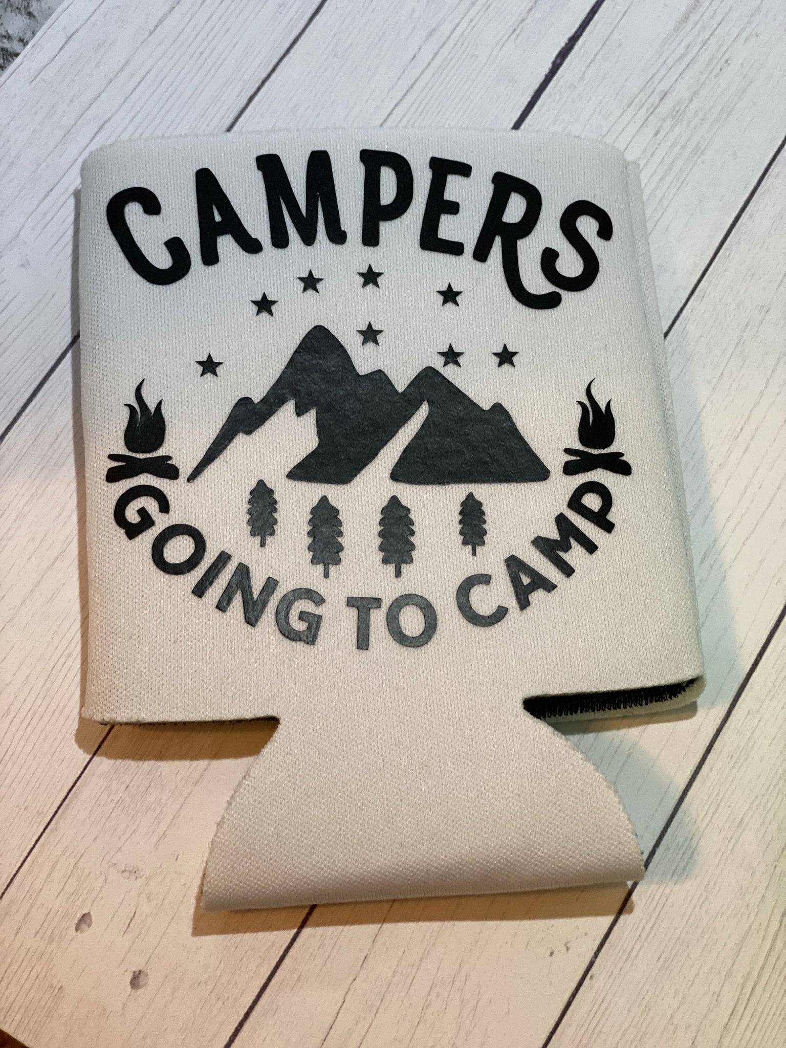 Campers Going to Camp White Standard Koozie